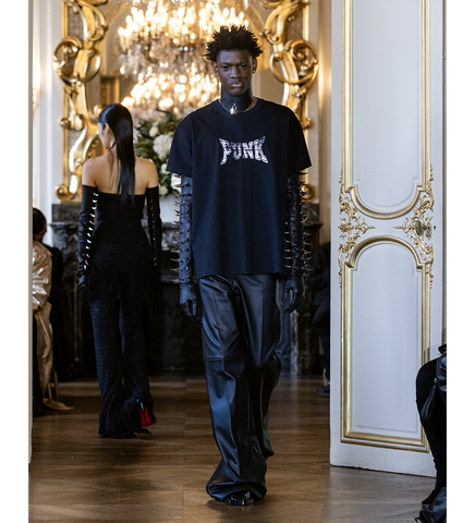 PUNK TEE SCLERA BLACK PUNK TEE SCLERA BLACK