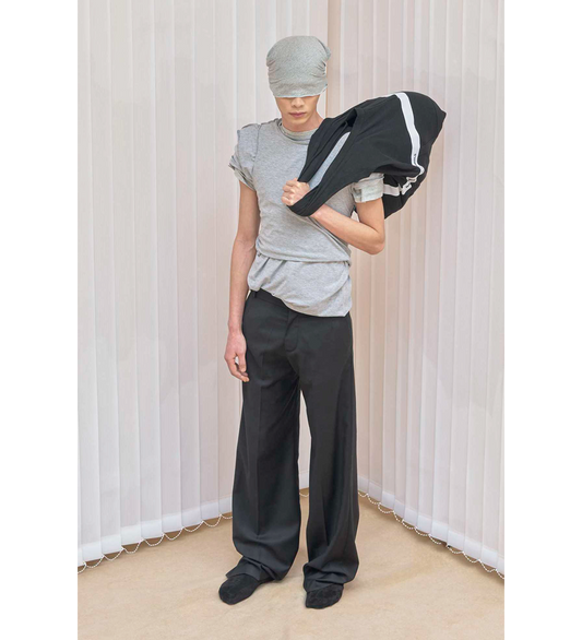 4 LAYER T-SHIRT GREY