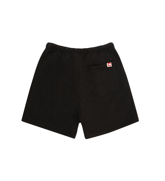 PATCHWORK SWEATSHORTS VINTAGE BLACK