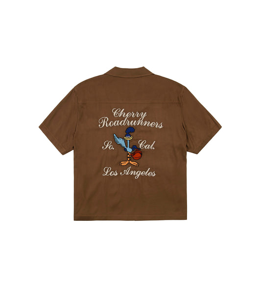 ROADRUNNER BOWLING SHIRT BROWN