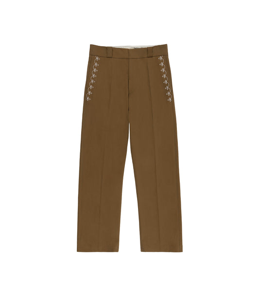 TWILL CHARRO PANTS NUTMEG