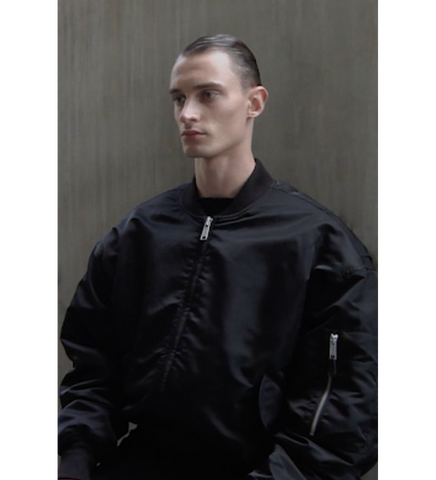 CROPPED BROAD BOMBER OIL CROPPED BROAD BOMBER OIL