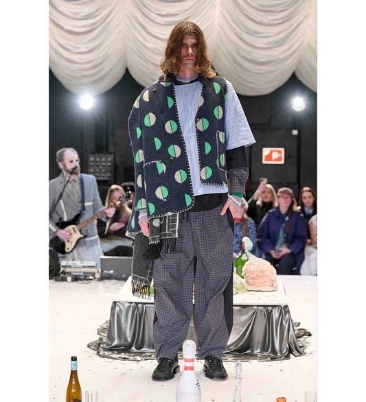 BLOU SHIRT TROPICAL NAVY