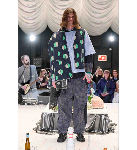 BLOU SHIRT TROPICAL NAVY BLOU SHIRT TROPICAL NAVY