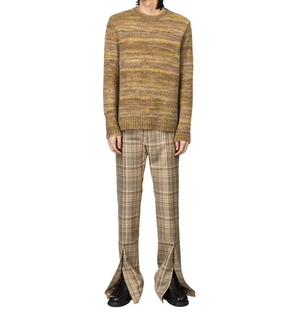 CMMN SWDN SIGGE MOHAIR WOOL BLEND SWEATER MUSTARD STRIPE CMMN SWDN SIGGE MOHAIR WOOL BLEND SWEATER MUSTARD STRIPE