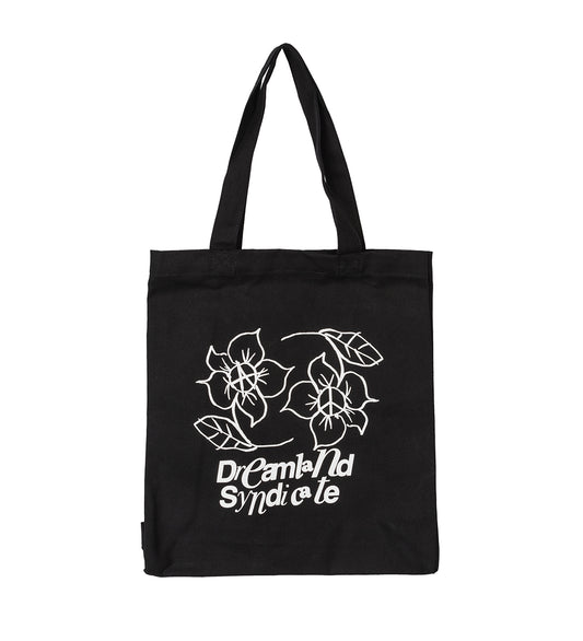 ANARCHY PEACE TOTE BAG BLACK