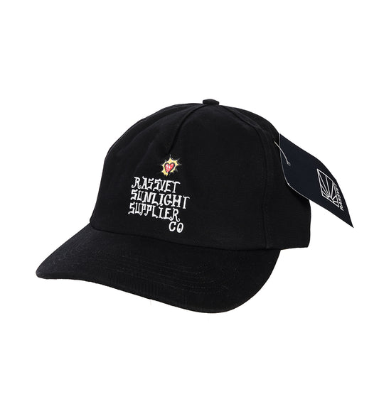 5-PANEL SUNLIGHT SPPLIER CAP BLACK