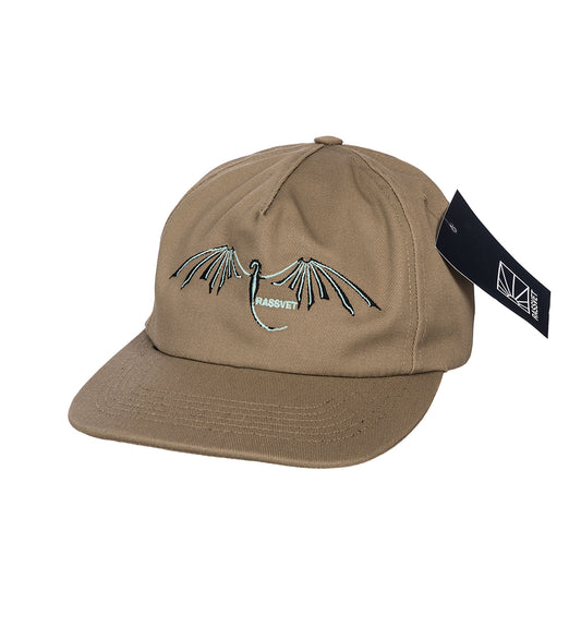 5-PANEL DRAGON CAP BEIGE