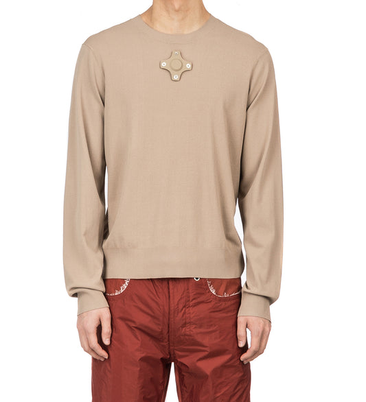 CRAIG GREEN DUST-CAP JUMPER BEIGE