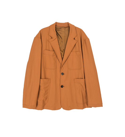 CMMN SWDN TROY SINGLE BREASTED BLAZER DUSTY CLAY