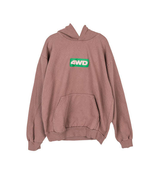 4WD PUFF INK HOODIE MAUVE