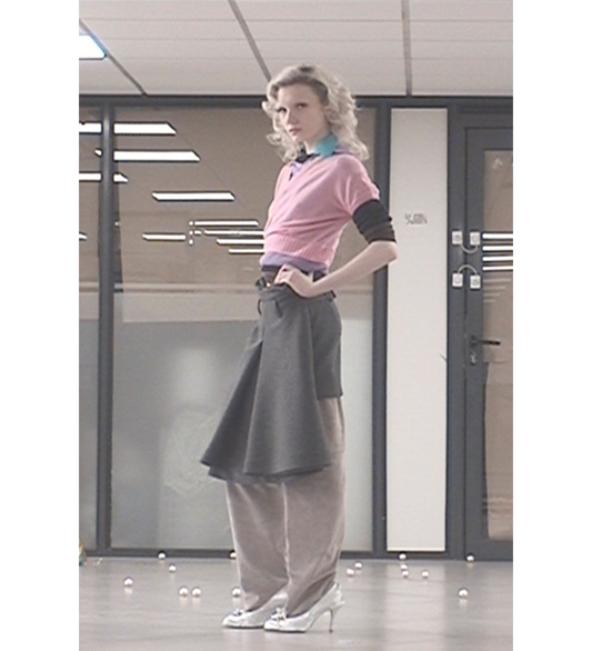 DISPLAY SKIRT GREY