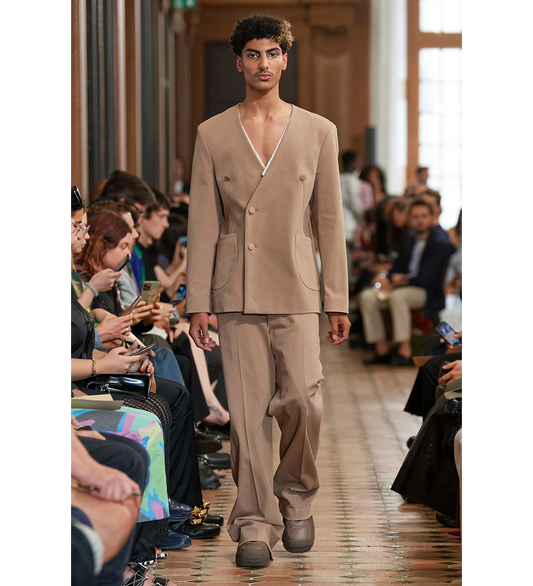 KIKO KOSTADINOV ORMA REVERSIBLE BLAZER CAMEL