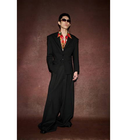 SLIM FIT SHIRT GILDED RED