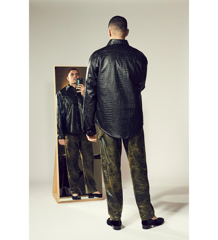 4SDESIGNS CARPENTER PANT YELLOW/BLACK