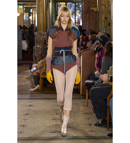 EARTHA FITTED GILET ROSEWOOD TWEED