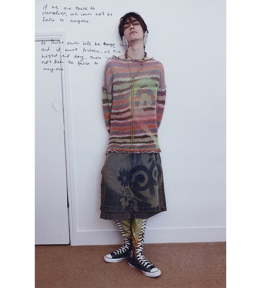 LOOSE FIT PILGRIM JUMPER AUTUMN LEAF