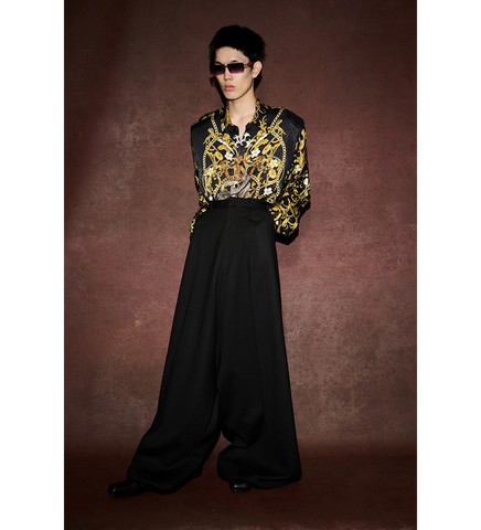 SLIM FIT SHIRT GILDED BLACK