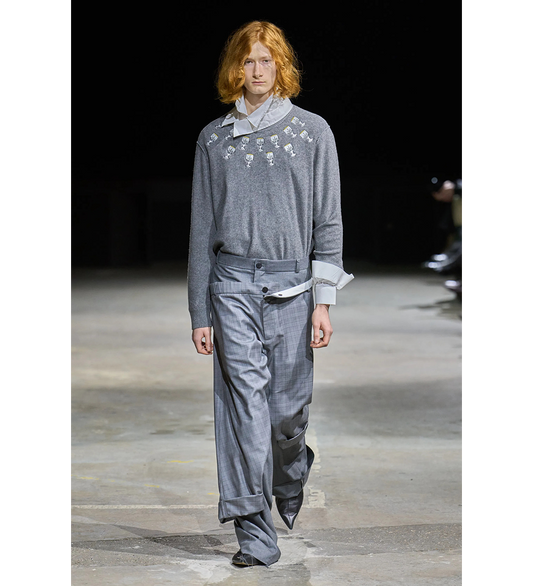 DOUBLE TROUSERS GREY