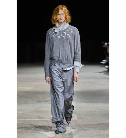DOUBLE TROUSERS GREY