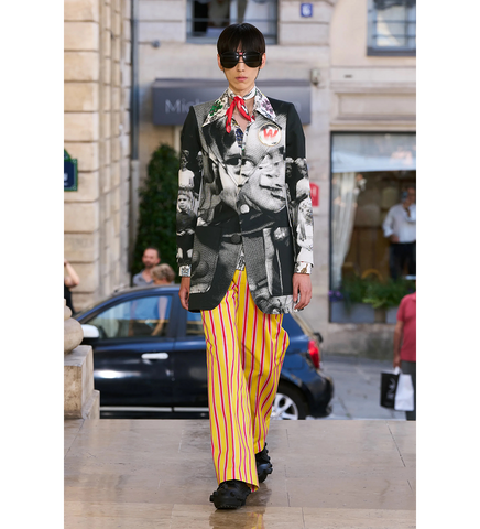 CROWN BANDANA FLAME SCARLET