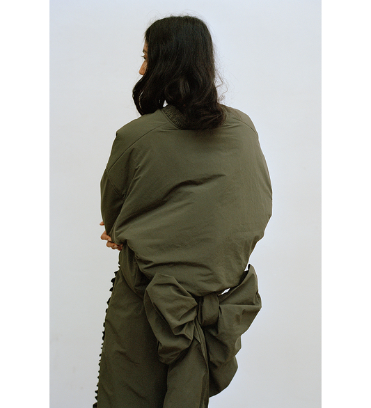 UBON JACKET GREY OLIVE