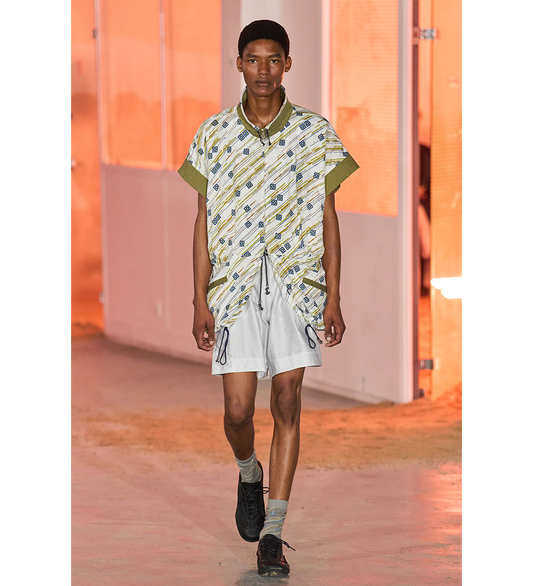 RAINA VEST FLORAL BRUSH