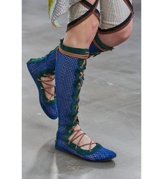 RETICELLA KNEE HIGH BOOT PINE