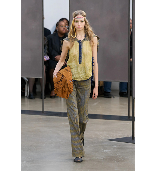 FIORE TWISTED BAG CARAMEL