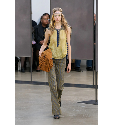 FIORE TWISTED BAG CARAMEL