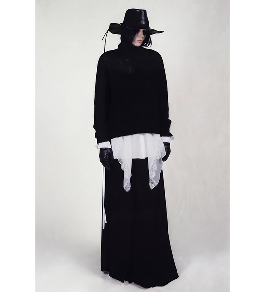 FRANSINA TURLENECK SWEATER BLACK