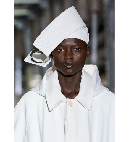 DENIM DRILL BOB MARINE HAT WHITE