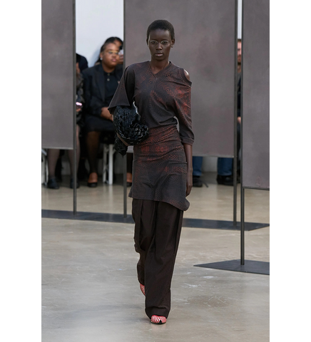 SIMPSON TOP FEATHER PRINT