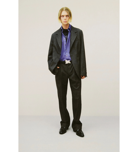 ABOVE SHIRT DEEP BLUE SUPER POPLIN