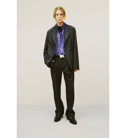 ABOVE SHIRT DEEP BLUE SUPER POPLIN