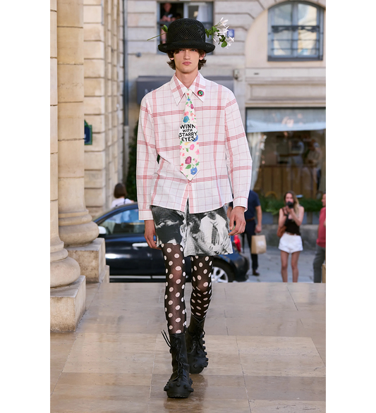 WALTER TIE WHITE FLOWER