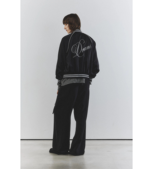 ESKO SLIM FIT RAGLAN BOMBER BLACK