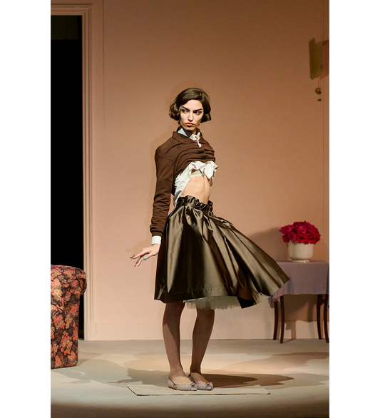 LIFTED SHIRT WHITE FLORAL