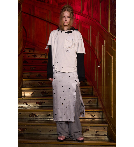 DISTRESSED FLOP T-SHIRT WHITE