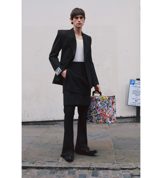 OVERSIZED BLAZER BLACK