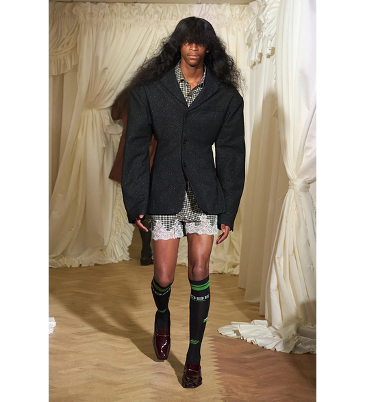 FRENCH KNICKERS BLACK GREEN