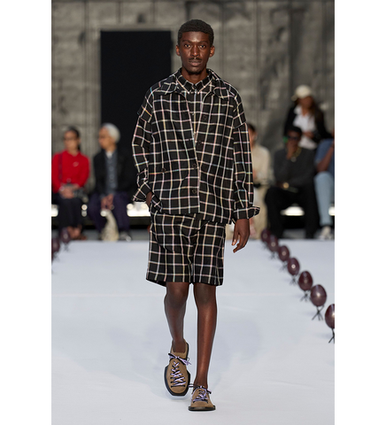 BLOCK SHIRT BLACK CHECKS