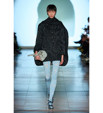 DOUBLE BAG SMALL LIGHT GREY