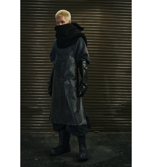 SLOUCH HOODIE METAL SNAKE/BLACK SMOKE