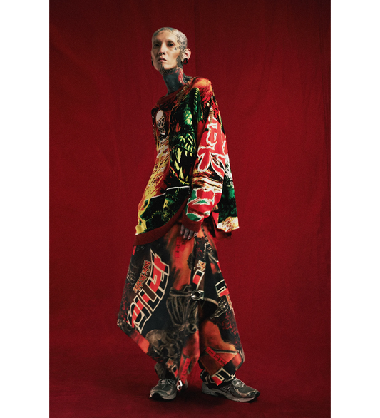 MISFIT JACQUARD JUMPER DEMON MOVIE