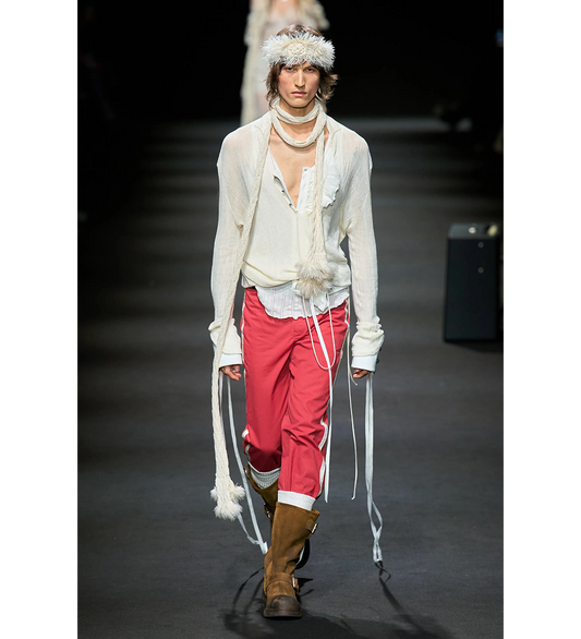 ILYAS SERAFINO TOP IVORY