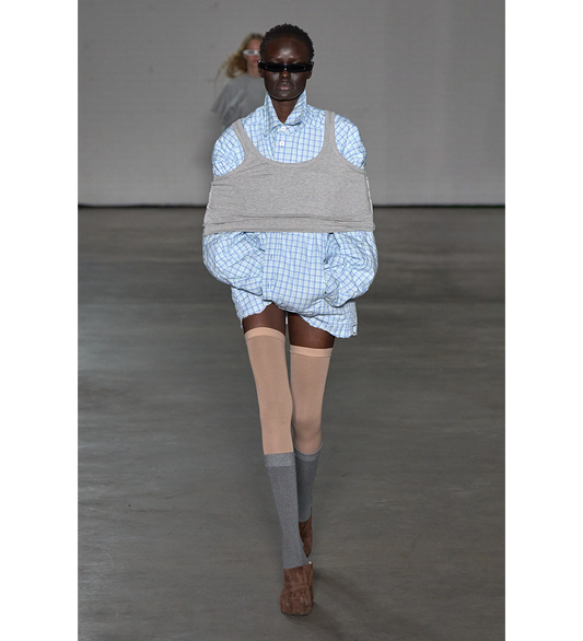 MUSCLE SHIRT JACKET BLUE