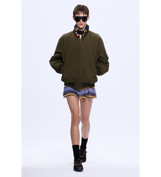 RUGBY SKIRT MA-1 BOMBER GREEN MEDIUM