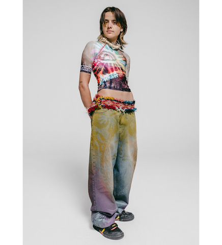 FRINGE BELT RAINBOW