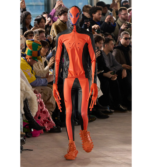 ALIEN BEEP BEEP BIKE TOP ORANGE